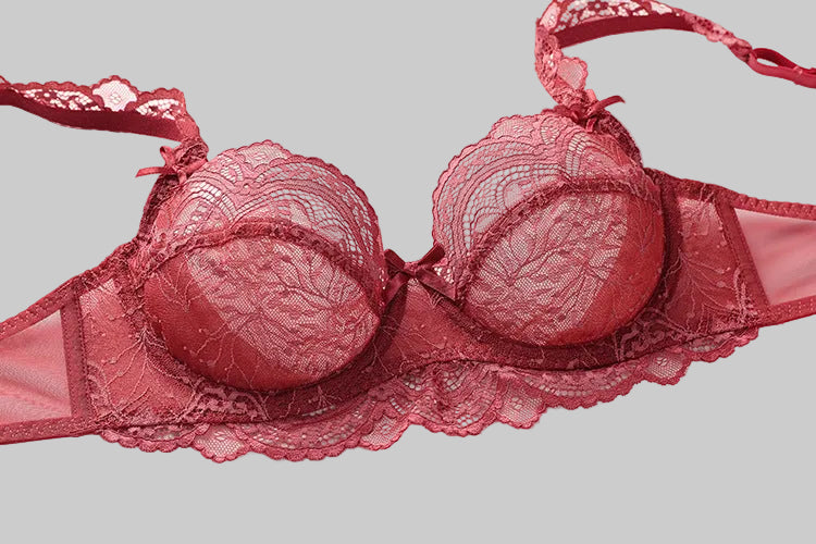 Women's Lace Underwire Bra & Panty Set