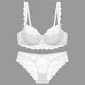 Women's Lace Underwire Bra & Panty Set