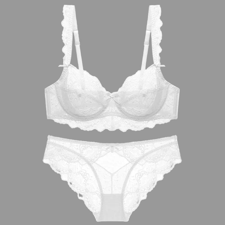 Women's Lace Underwire Bra & Panty Set